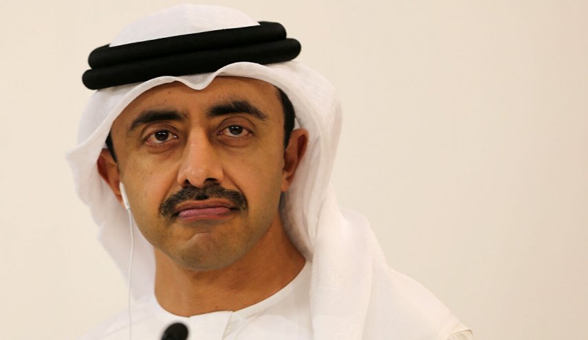 انباء عن وصول وزير خارجية الامارات الى دمشق