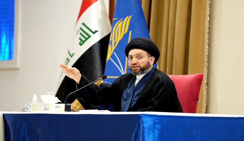 الحكيم يشدد على ضرورة التهدئة والحوار للخروج من الأزمة