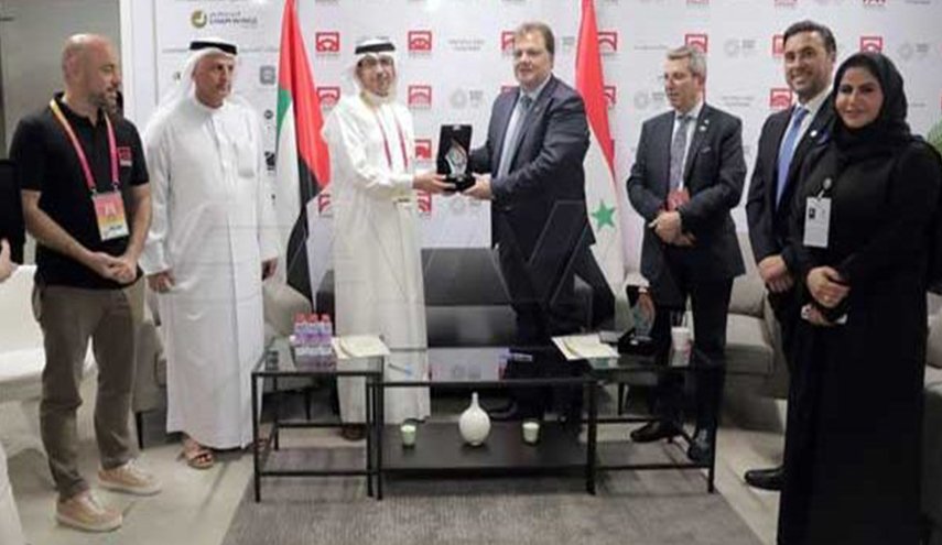 اتفاق تعاون بين سوريا والإمارات لتنشيط التبادل التجاري