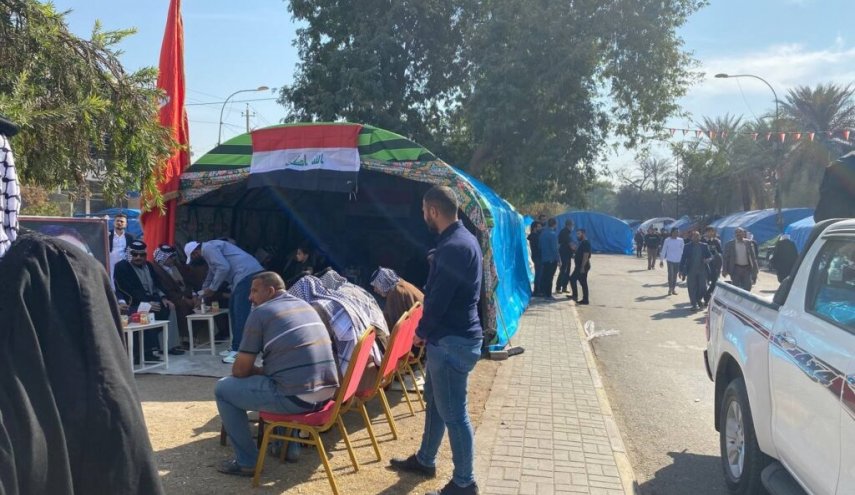 بدء توافد المحجتين على الإنتخابات العراقية قرب بوابات المنطقة الخضراء