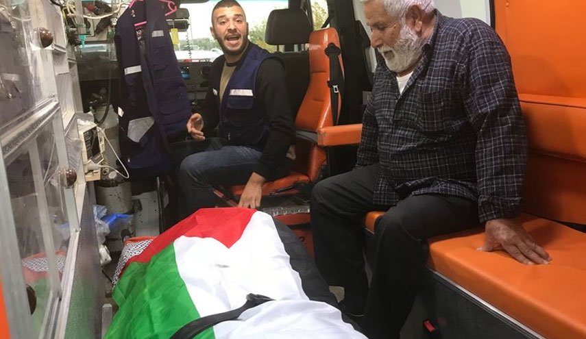 تشييع جثمان الشهيدة الفلسطينية إسراء خزيمية في قباطية 