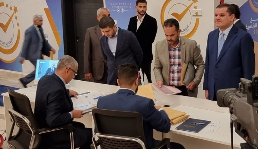 الدبيبة يقدم أوراق ترشحه رسميا لانتخابات الرئاسة بليبيا