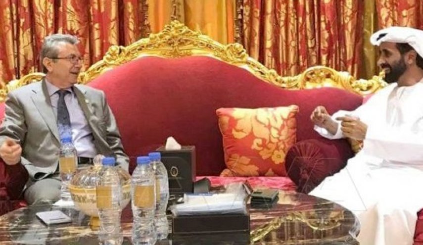 لقاء سوري إماراتي لتعزيز التعاون بين البلدين 
