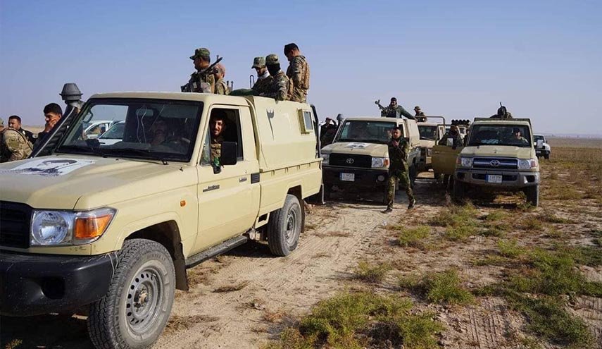 اللواء ٤٢ بالحشد والقوات الامنية ينفذان عملية مشتركة جنوب تكريت