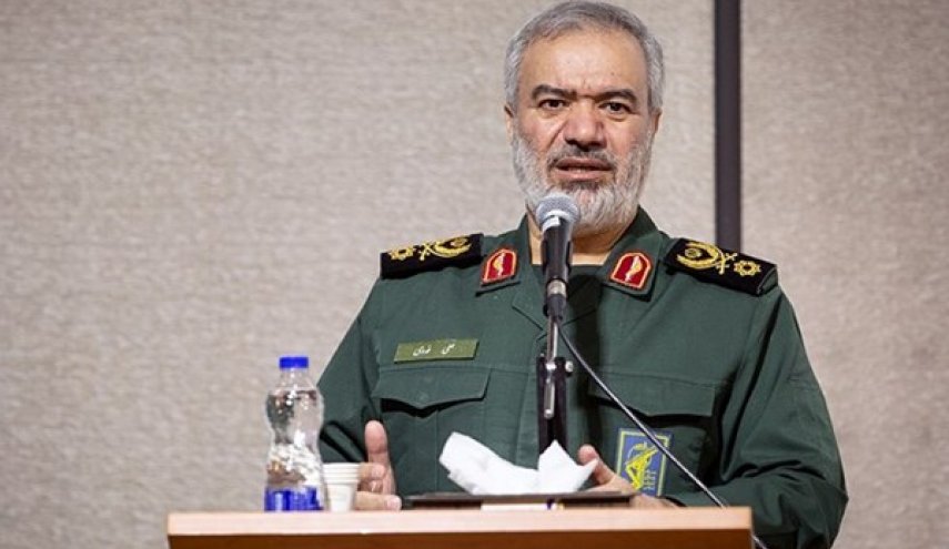 العميد فدوي: العدو لا يجرؤ على الانخراط في معركة صعبة مع إيران
