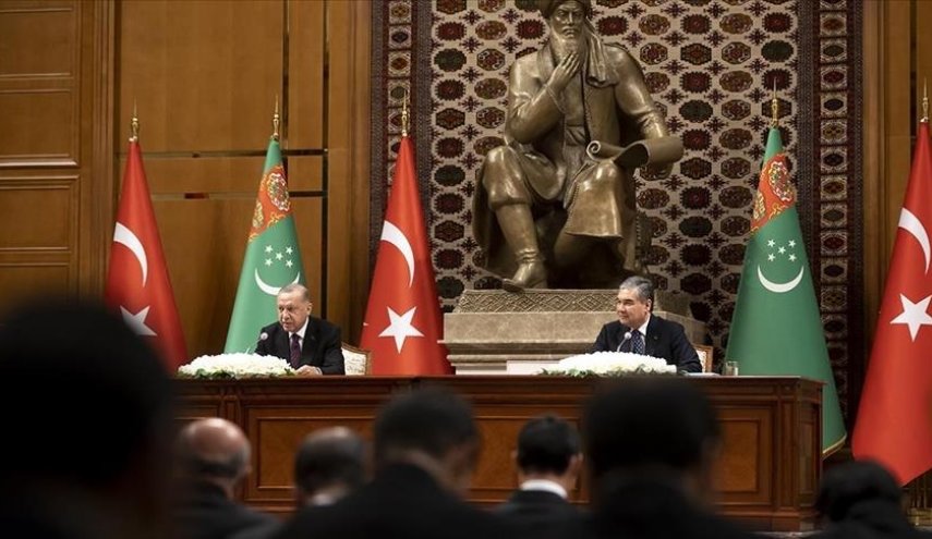 الرئيس التركي: عازمون على رفع التجارة مع تركمانستان إلى 5 مليارات دولار