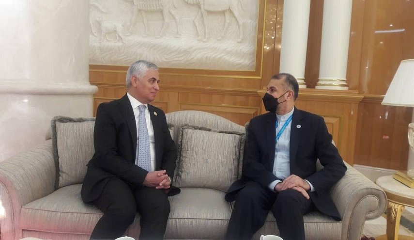 أميرعبداللهيان يلتقي بالأمين العام لمنظمة إيكو
