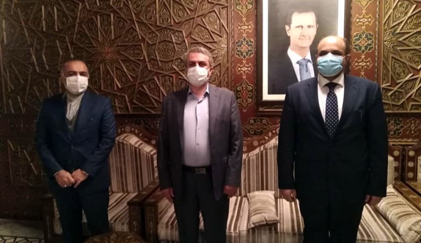 وزير الصناعة يفتتح المعرض الايراني الخاص في سوريا