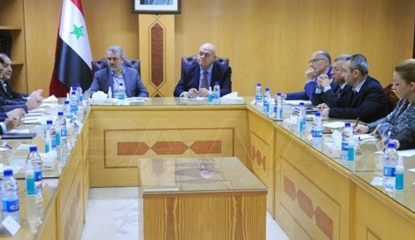 سوريا وايران تبحثان تعزيز التعاون في مجال التبادل التجاري والسلع
