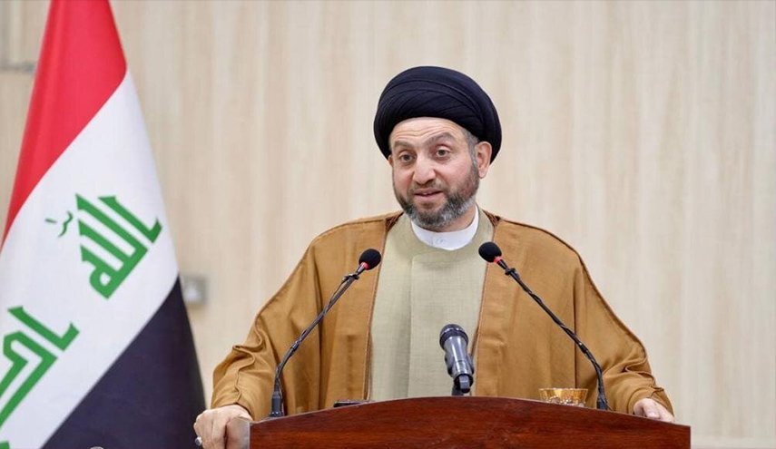 السيد عمار الحكيم يؤكد موقف العراق الرافض للتطبيع