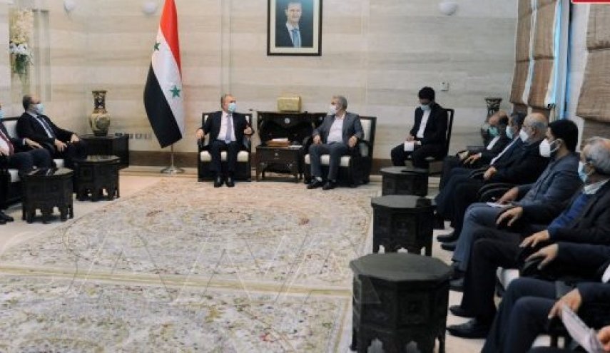عرنوس يبحث مع وزير الصناعة الإيراني زيادة التعاون الاقتصادي