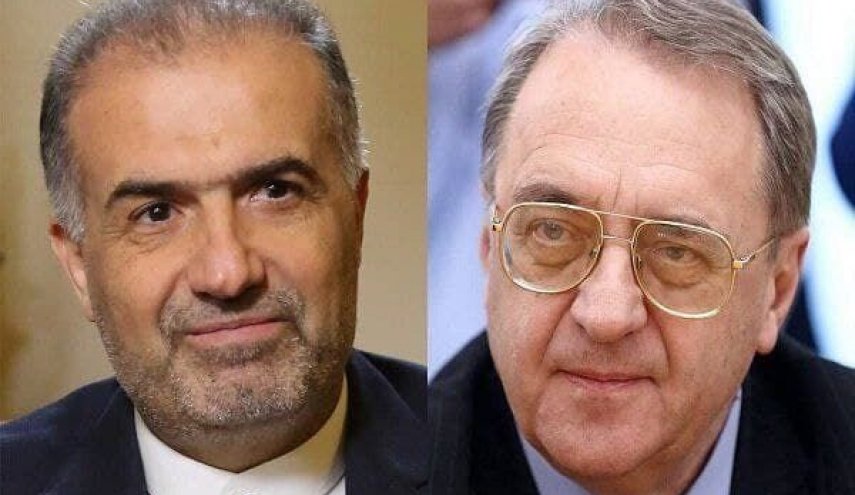 ايران وروسيا تؤكدان ضرورة التعاون والتشاور حول القضايا الاقليمية المهمة