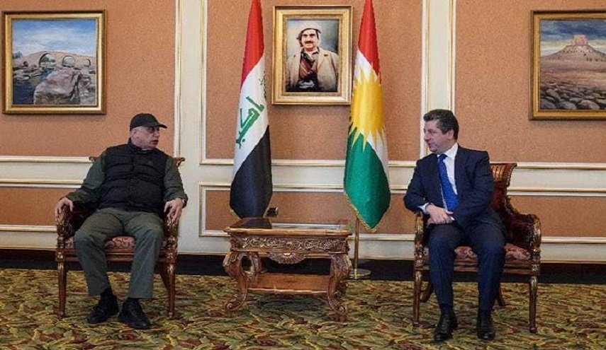 الكاظمي يصل أربيل على رأس وفد أمني رفيع المستوى
