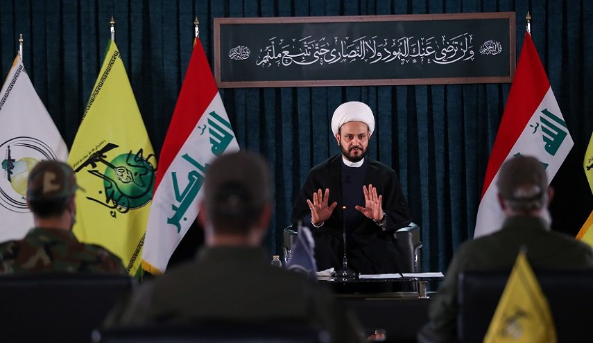 النجباء: أميركا لن تغادر العراق بنهاية عام ۲۰۲۱.. وسنحافظ على سلاح المقاومة 