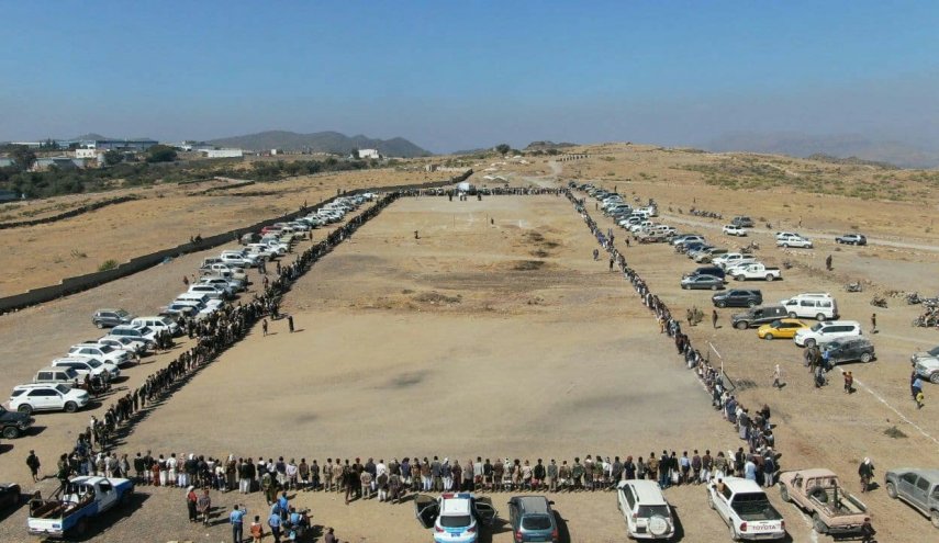 تعز تواصل النفير العام في مواجهة العدوان السعودي وأدواته
