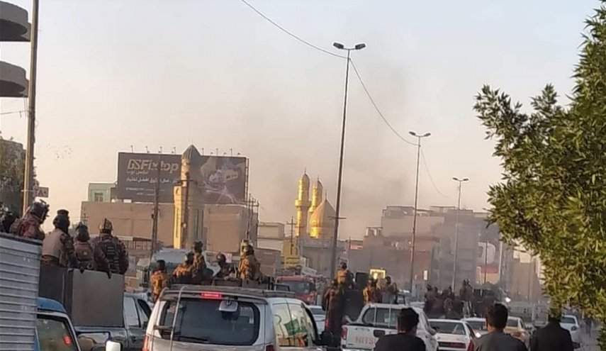 النجف.. تصعيد المتظاهرين ومحاولات للوصول إلى منزل المحافظ