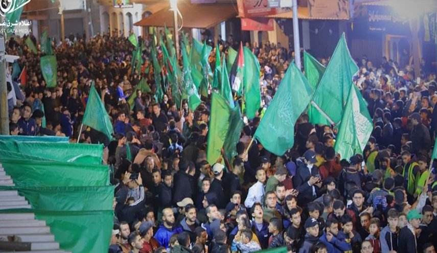 احتفاء ومسيرات في غزة والضفة بذكرى انطلاقة حماس