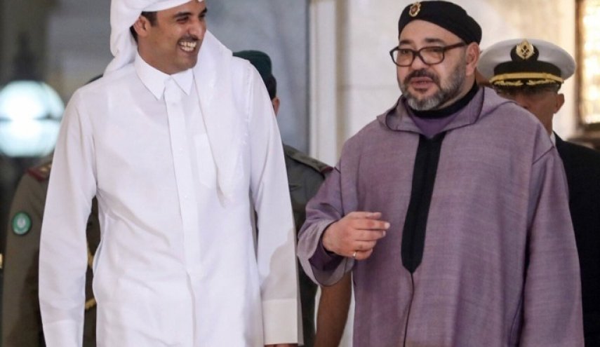 ملك المغرب يهاتف أمير قطر..هذا ما دار بينهما 
