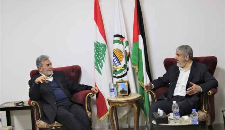 نخالة ومشعل يؤكدان التمسك بخيار المقاومة سبيلاً وحيدًا لمواجهة الاحتلال