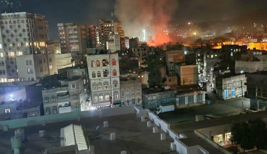 تحالف العدوان يشن غارات على صنعاء وأنباء عن ضحايا
