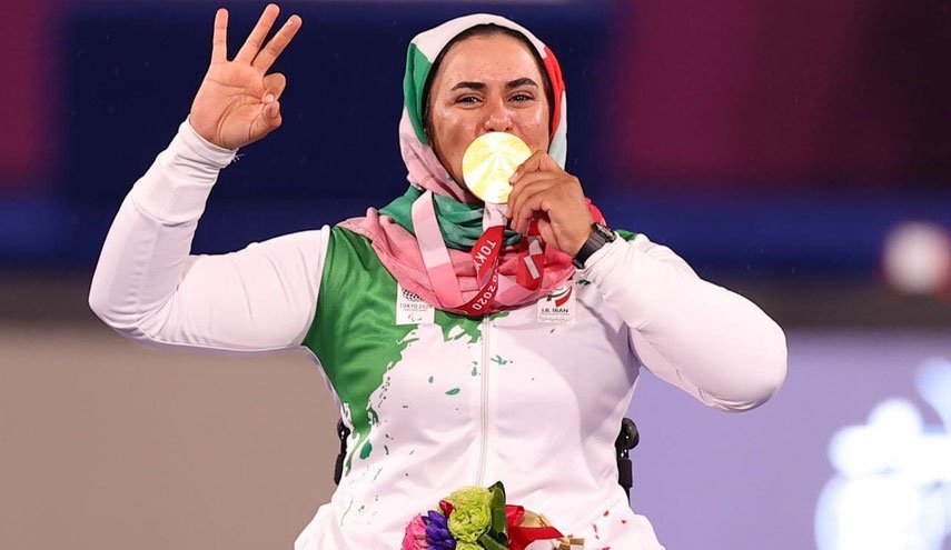 زهرا نعمتي من بين أفضل النساء  البارالمبيات 2021