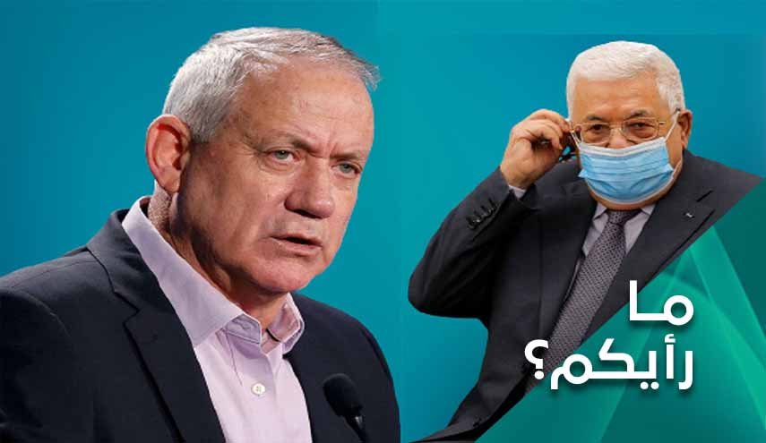 كواليس وخفايا لقاء محمود عباس وبني غانتس في 