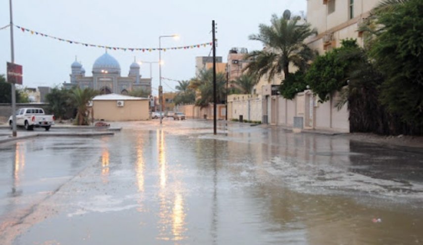 بيوت المواطنين الغارقة بمياه الأمطار تكذب النظام البحريني