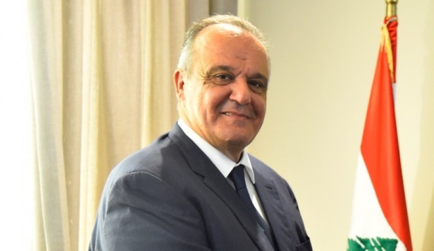 وزير صناعة لبنان في بغداد