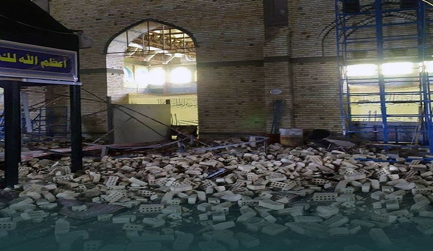 انتشال جثامين 6 ضحايا حاث انهيار سكلة عمل بمرقد 'الحمزة الغربي' 