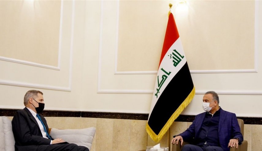 الكاظمي يجتمع بالسفير الامريكي لبحث عدة ملفات 