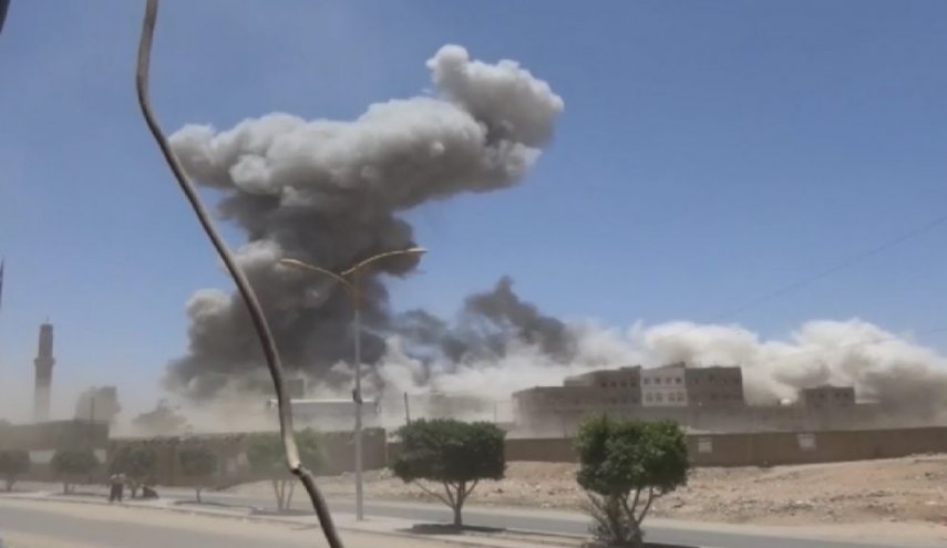 إصابة يمني في غارة لطيران العدوان بتعز

