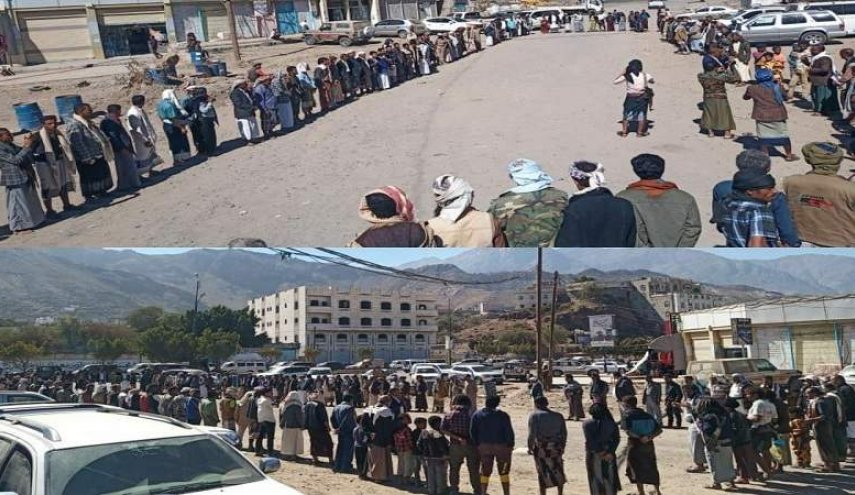 اليمن.. وقفة قبلية تنديدا بتصعيد العدوان في تعز