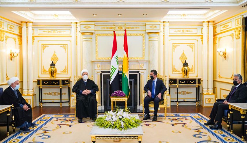 العراق.. بارزاني يبحث مع المجلس الأعلى آلية تشكيل الحكومة