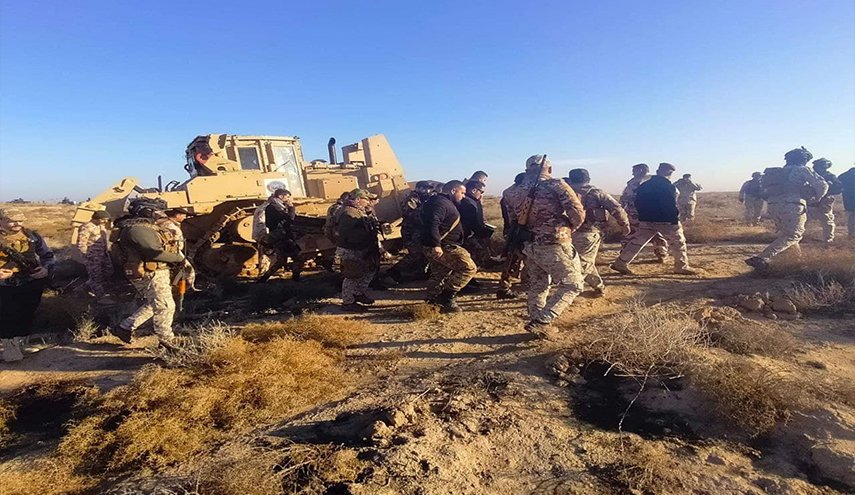 بالصور.. عملية تفتيش واسعة شرقي صلاح الدين في العراق