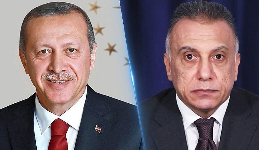 الكاظمي يتلقى اتصالا هاتفيا من الرئيس التركي 'إردوغان'