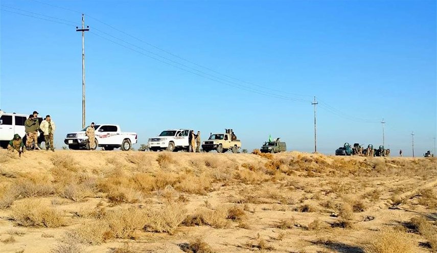 الحشد الشعبي يواصل عملياته الأمنية في صلاح الدين (صور)