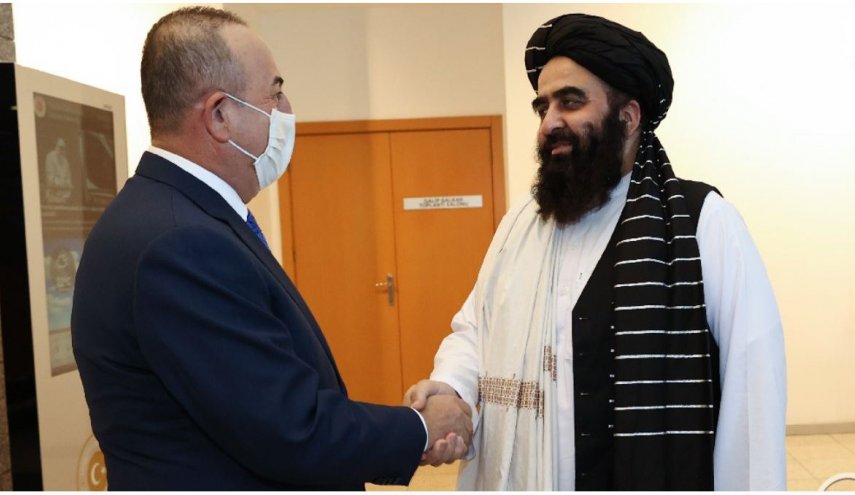 وزيرا خارجية تركيا وطالبان يبحثان التطورات الأفغانية