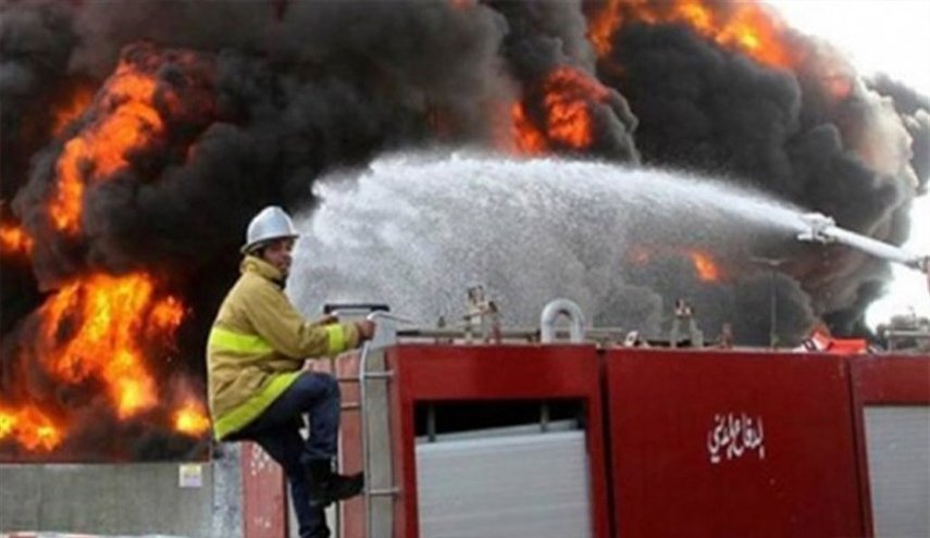اندلاع حريق داخل مستشفى الحيدرية في النجف الاشرف