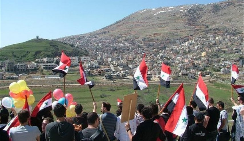 أهالي الجولان المحتل يجددون رفضهم لإقامة الاحتلال توربينات هوائية على أرضهم

