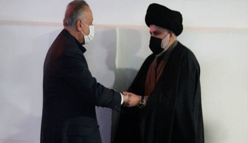 اجتماع مغلق بين الكاظمي والصدر في الحنانة