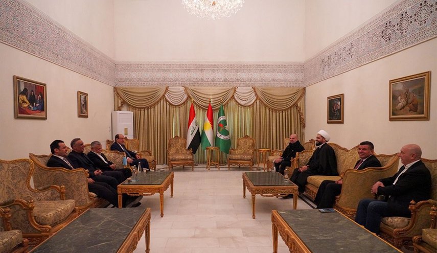 بعد اجتماعهم في بغداد.. بيان لقادة الإطار التنسيقي والاتحاد الكردستاني