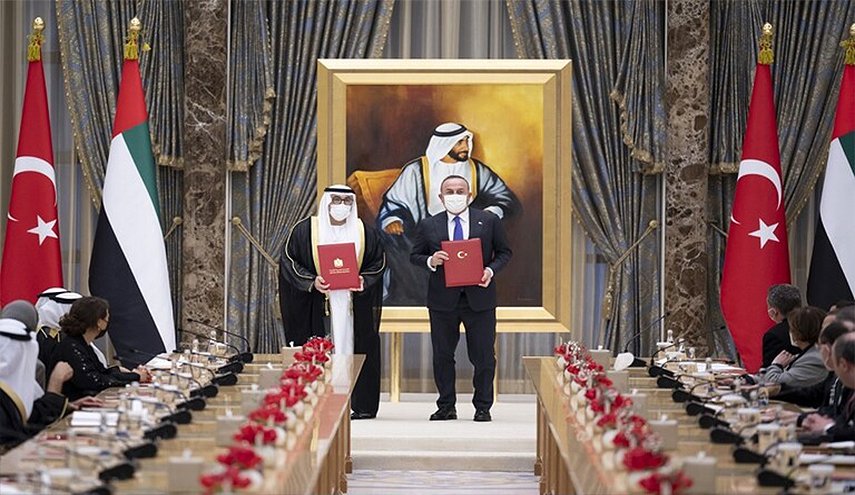 توقيع عدة اتفاقات ومذكرات تفاهم بين الامارات وتركيا