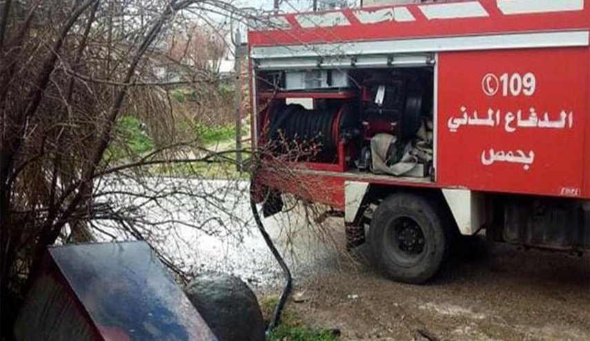 سوريا.. إخماد حريق في مشتقات نفطية بريف حمص