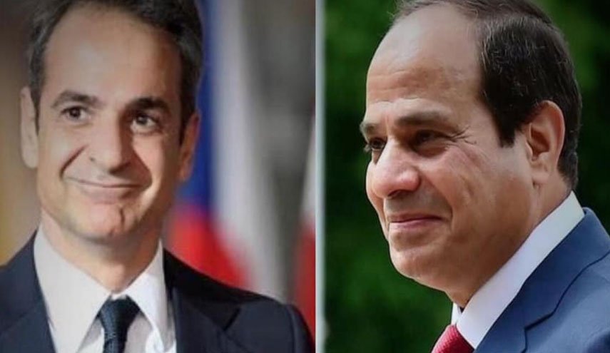  السيسى يلتقى رئيس وزراء اليونان ويشيد بالعلاقات المتميزة بين البلدين