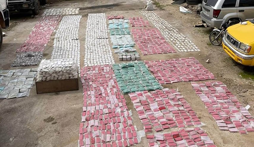 ضبط كميّة كبيرة من المخدرات والاسلحة في لبنان 