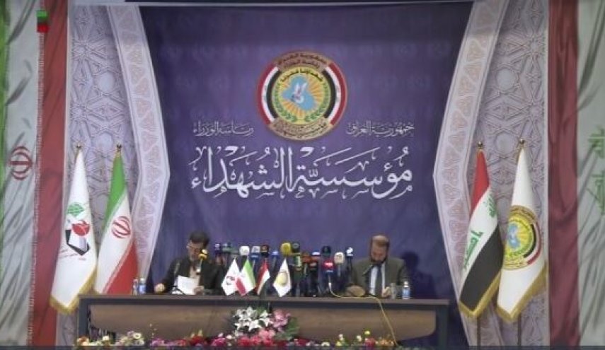 توقيع اتفاقية للتعاون بين مؤسستي الشهداء الايرانية والعراقية