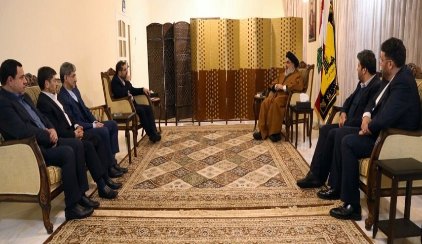 السيد نصر الله يستقبل وزير الثقافة الإيراني