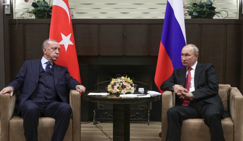  أردوغان أبلغ بوتين باستعداد زيلينسكي للقائه