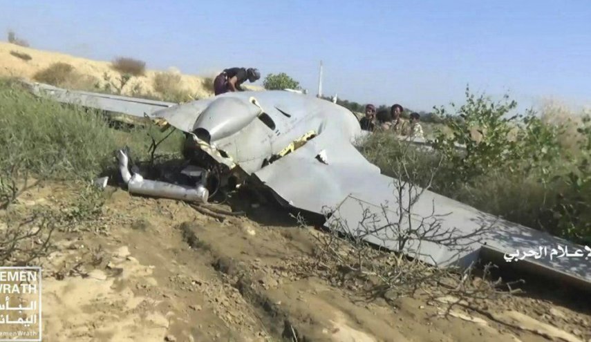 إسقاط طائرة تجسسية أمريكية في حجة اليمنية