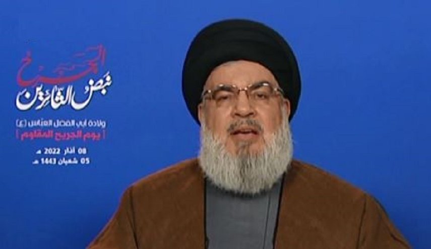السيد نصر الله: الثقة بالأميركيين غباء وجرحانا شهودٌ على الناكرين 
